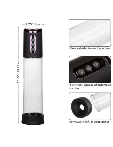 CALEXOTICS - PEAK SAUGPUMPE 4 GESCHWINDIGKEITEN SCHWARZ
