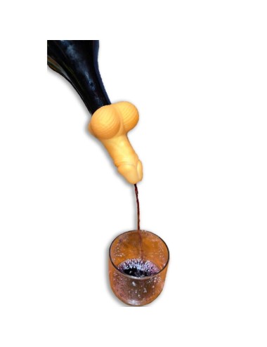 DIABLO PICANTE – GOLDENER PENIS-WEIN-DEKANTER