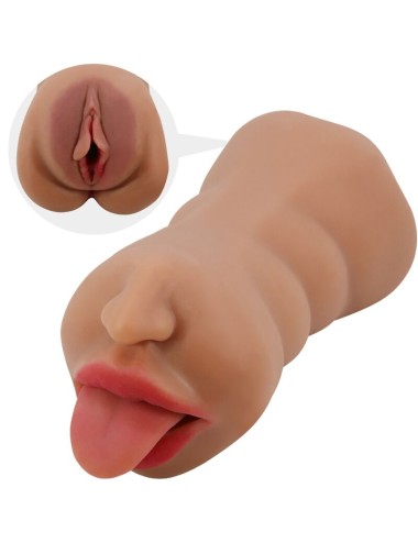 CRAZY BULL - SARAH DOPPELMASTURBATOR MUND & VAGINA FLEISCH