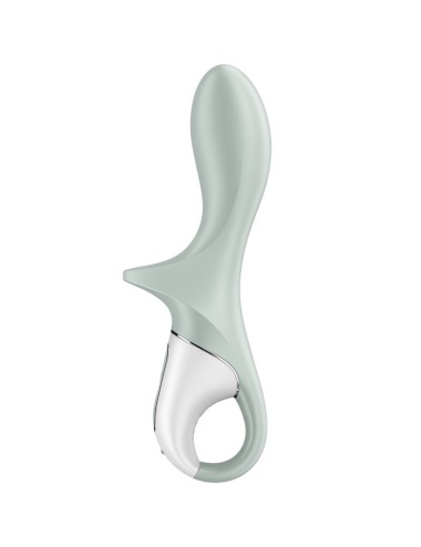 SATISFYER - AIR PUMP BOOTY 3 AUFBLASBARER ANALVIBRATOR GRAUGRÜN