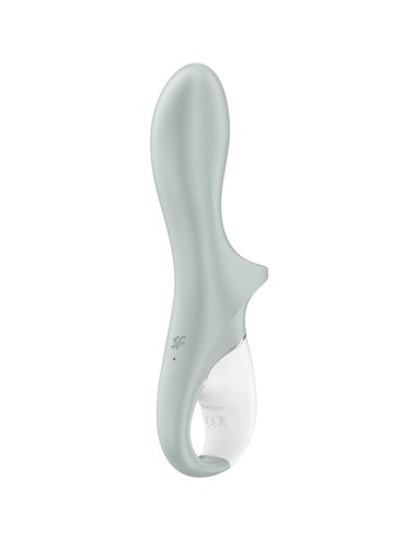 SATISFYER - AIR PUMP BOOTY 3 AUFBLASBARER ANALVIBRATOR GRAUGRÜN