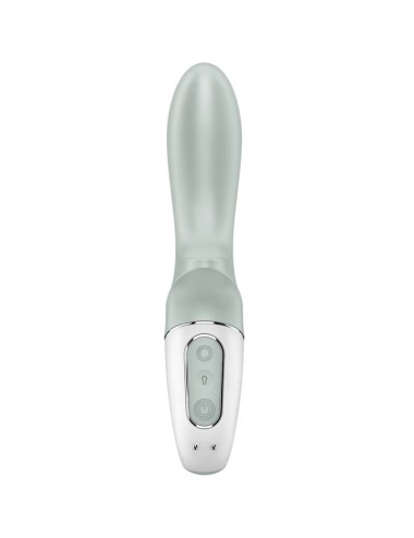 SATISFYER - AIR PUMP BOOTY 3 AUFBLASBARER ANALVIBRATOR GRAUGRÜN