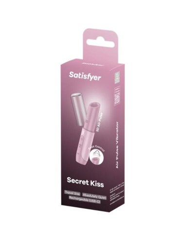 SATISFYER - SECRET KISS WAVE KLITORIS-STIMULATOR ROSA