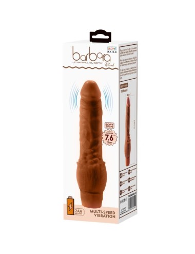 BAILE - BARBARA REALISTISCHER VIBRATOR 19,5 CM MULATTE