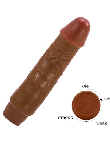 BAILE - JEFF REALISTISCHER VIBRATOR 19,5 CM MULATTE