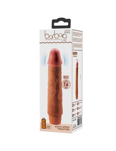BAILE - JEFF REALISTISCHER VIBRATOR 19,5 CM MULATTE