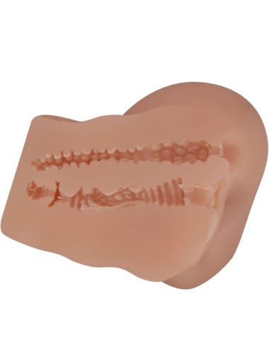 CRAZY BULL - HAILEY VIBRATOR BUTT MIT REALISTISCHER VAGINA UND ANUS MULATTE MIT FERNBEDIENUNG