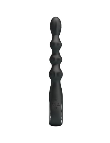 PRETTY LOVE - FEDERER ANALVIBRATOR 12 VIBRATIONEN SCHWARZ