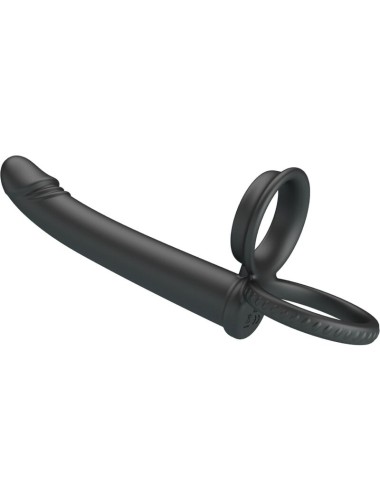 PRETTY LOVE - DILLION DOPPELTE PENETRATION DOPPELTER COCKRING SCHWARZ