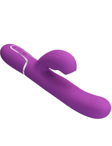 PRETTY LOVE - PERLITA 3 IN 1 MULTIFUNKTIONS-RABBIT-VIBRATOR LILA