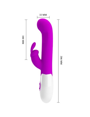 PRETTY LOVE - CENTAUR VIBRATOR RABBIT 30 VIBRATIONSMODI LILA