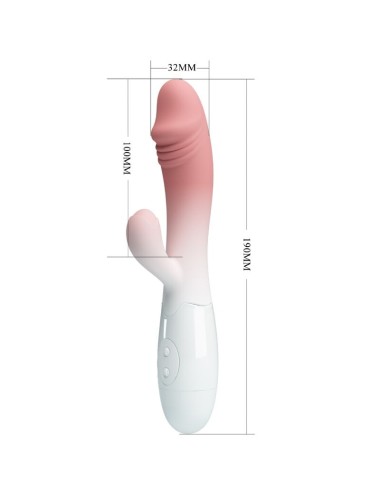PRETTY LOVE - SNAPPY RABBIT VIBRATOR 30 VIBRATIONEN ROSA