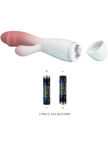 PRETTY LOVE - SNAPPY RABBIT VIBRATOR 30 VIBRATIONEN ROSA