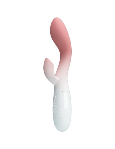 PRETTY LOVE - BRIGHTY G-SPOT VIBRATOR + KLITORIS-STIMULATOR 30 VIBRATIONEN ROSA