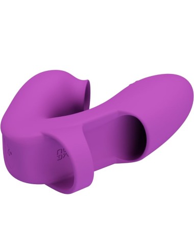 PRETTY LOVE - ATHENA FINGERVIBRATOR MIT KLITORISSTIMULATOR LILA
