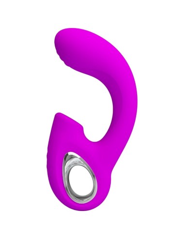 PRETTY LOVE - SIBEL SIBEL G-SPOT VIBRATOR + KLITORIS-STIMULATOR 10 VIBRATIONEN LILA