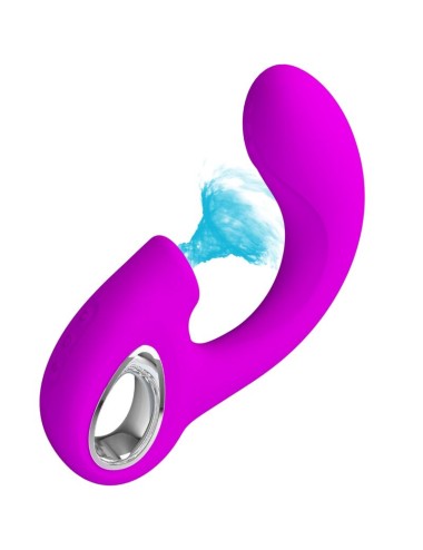 PRETTY LOVE - SIBEL SIBEL G-SPOT VIBRATOR + KLITORIS-STIMULATOR 10 VIBRATIONEN LILA