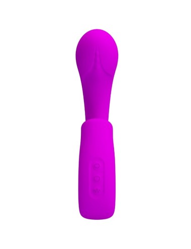 PRETTY LOVE - SIBEL SIBEL G-SPOT VIBRATOR + KLITORIS-STIMULATOR 10 VIBRATIONEN LILA