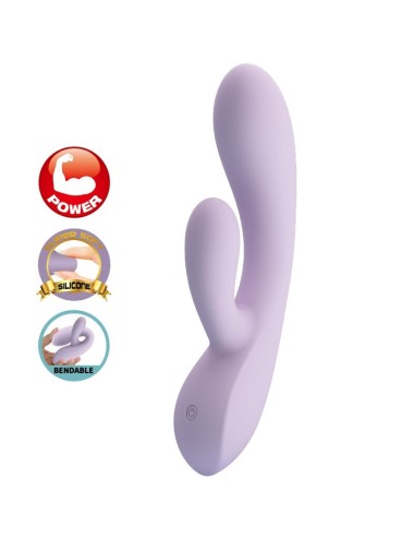 PRETTY LOVE - ROSOLYN RABBIT VIBRATOR 10 VIBRATIONEN LILA