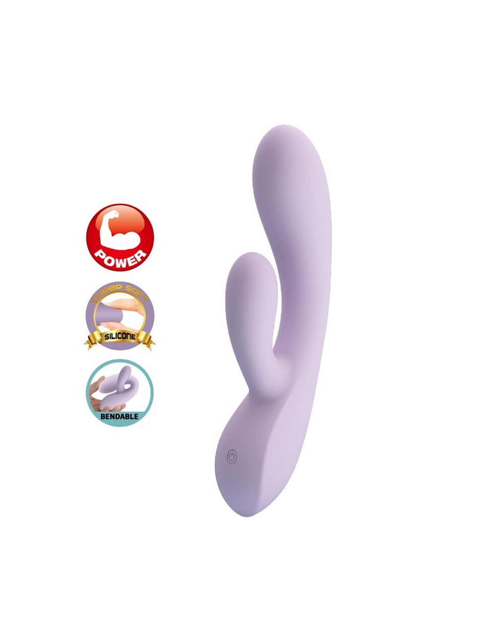PRETTY LOVE - ROSOLYN RABBIT VIBRATOR 10 VIBRATIONEN LILA
