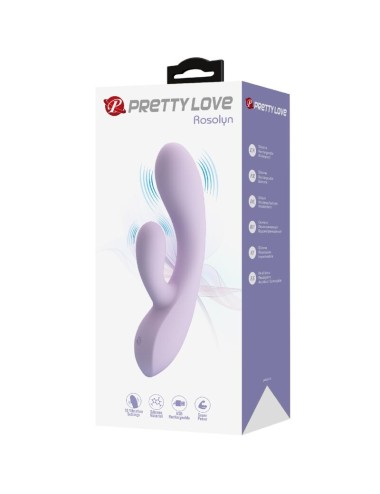 PRETTY LOVE - ROSOLYN RABBIT VIBRATOR 10 VIBRATIONEN LILA