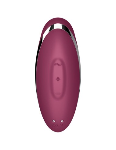 SATISFYER - TAP & CLIMAX 2 VIBRATOR & STIMULATOR ROT