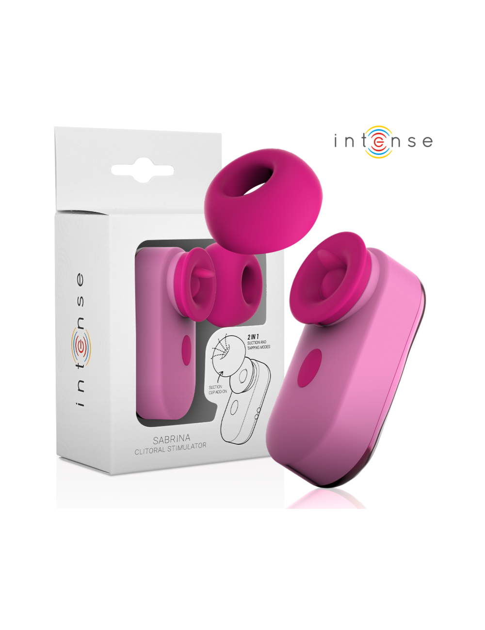 INTENSE - SABRINA CLIT STIMULATOR ROSA INTENSE - SABRINA CLIT STIMULATOR ROSA
