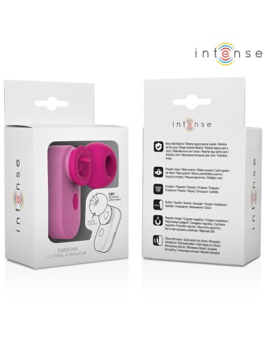 INTENSE - SABRINA CLIT STIMULATOR ROSA