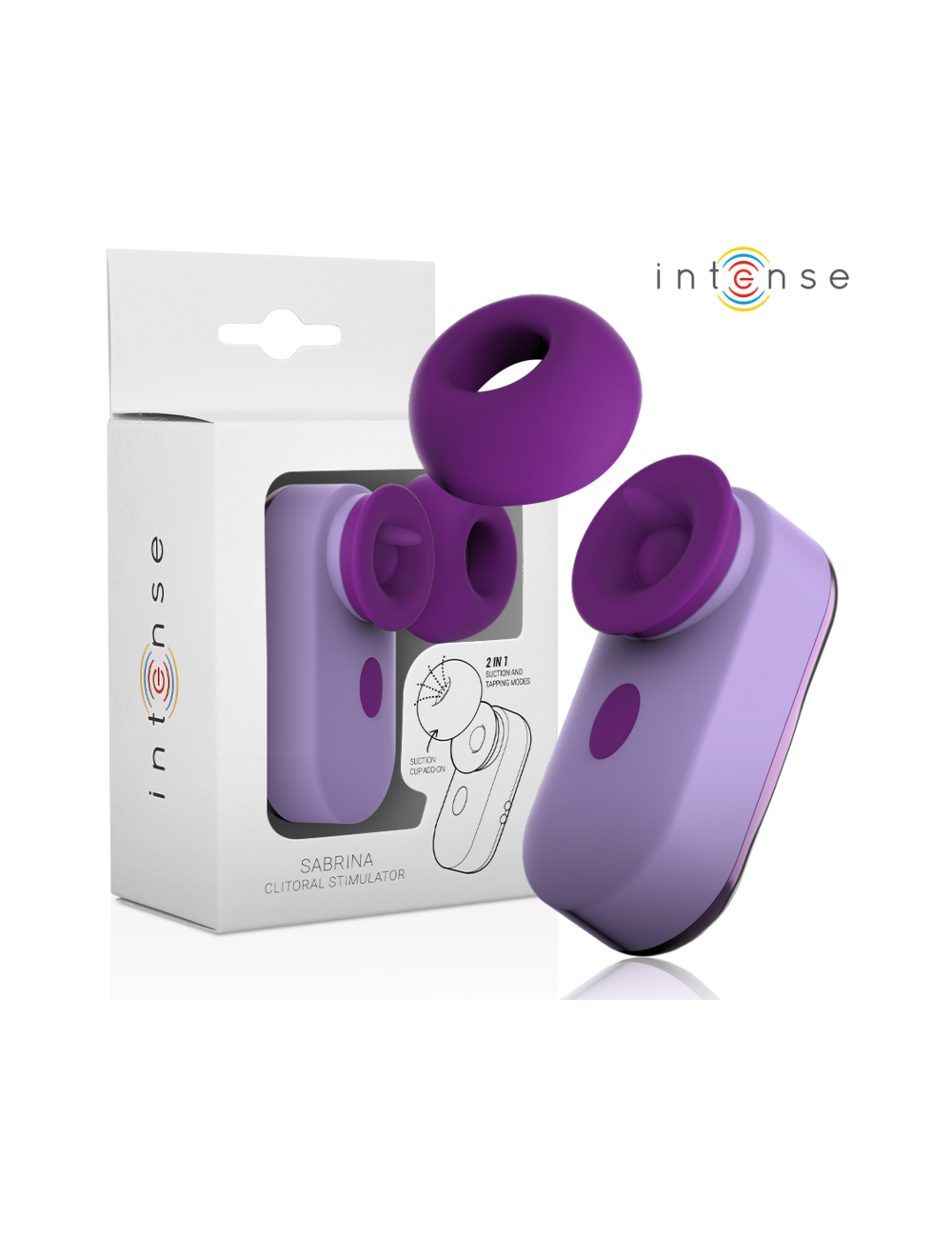 INTENSE - SABRINA CLIT STIMULATOR LILA