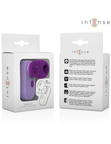 INTENSE - SABRINA CLIT STIMULATOR LILA