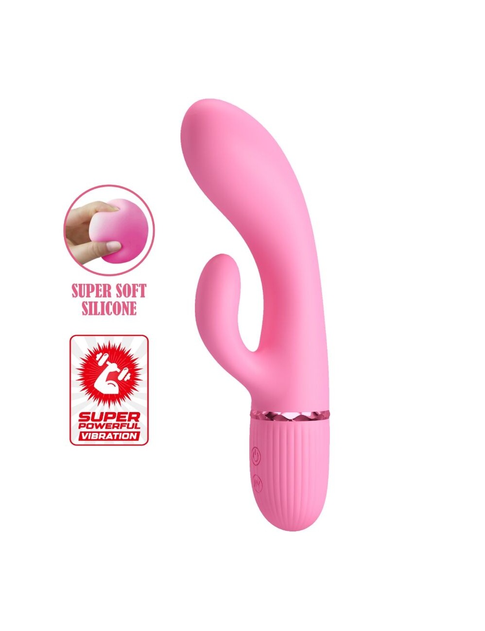 PRETTY LOVE - MARSKI RABBIT VIBRATOR & G-SPOT ROSA