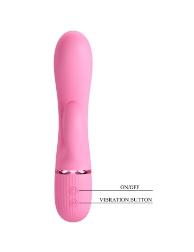 PRETTY LOVE - MARSKI RABBIT VIBRATOR & G-SPOT ROSA