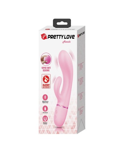 PRETTY LOVE - MARSKI RABBIT VIBRATOR & G-SPOT ROSA