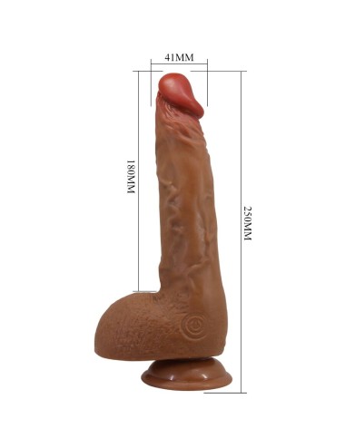 BAILE - SCHÖNER WILKS 5 EINSTELLUNGEN REALISTISCHER VIBRATOR 25 CM MULATO