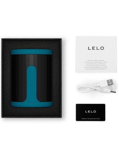 LELO - F2S™ TEAL MÄNNLICHER MASTURBATOR BLAU