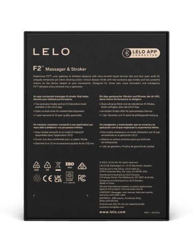 LELO - F2S™ TEAL MÄNNLICHER MASTURBATOR BLAU