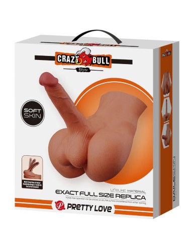 CRAZY BULL - RHYNE BACK REALISTISCHER NATÜRLICHER MASTURBATOR