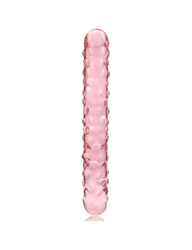 NEBULA SERIES BY IBIZA - MODELL 15 DILDO BOROSILIKATGLAS ROSA 18.5 CM -O- 3 CM