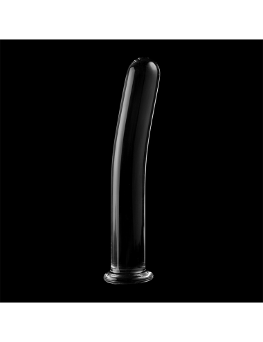 NEBULA SERIES BY IBIZA - MODELL 17 DILDO BOROSILIKATGLAS KLAR 18.5 CM -O- 3 CM