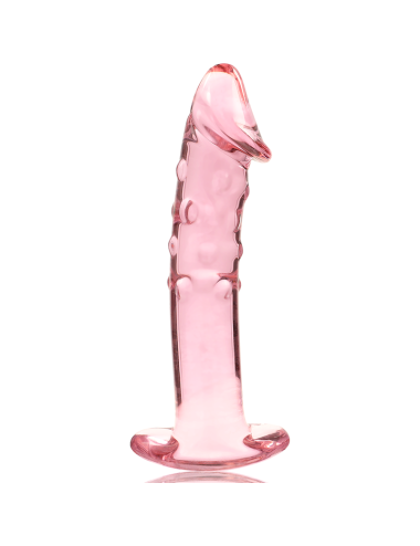 NEBULA SERIES BY IBIZA - MODELL 19 DILDO BOROSILIKATGLAS ROSA 18.5 CM -O- 4 CM
