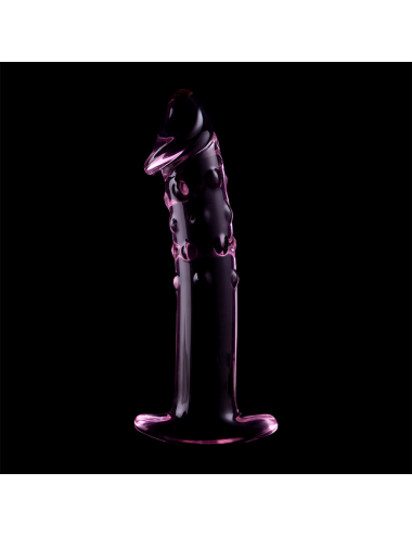NEBULA SERIES BY IBIZA - MODELL 19 DILDO BOROSILIKATGLAS ROSA 18.5 CM -O- 4 CM