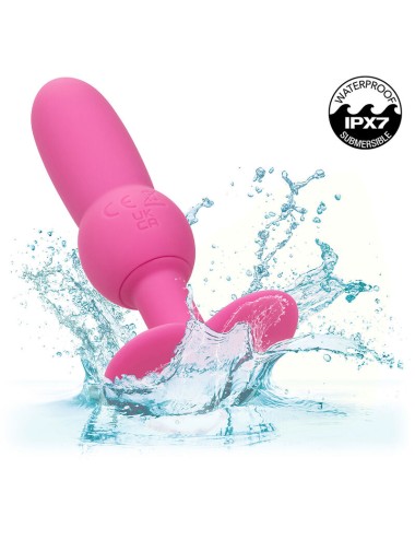 CALEXOTICS - FIRST TIME ANAL PLUG MIT PERLENSONDE 10 VIBRATIONEN ROSA