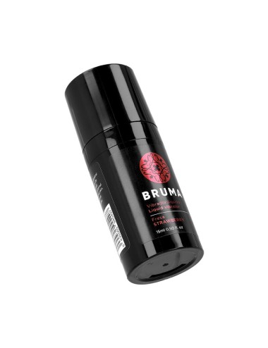 BRUMA - FLÜSSIGER VIBRATOR ULTRA GLEITEND ERDBEERE 15 ML