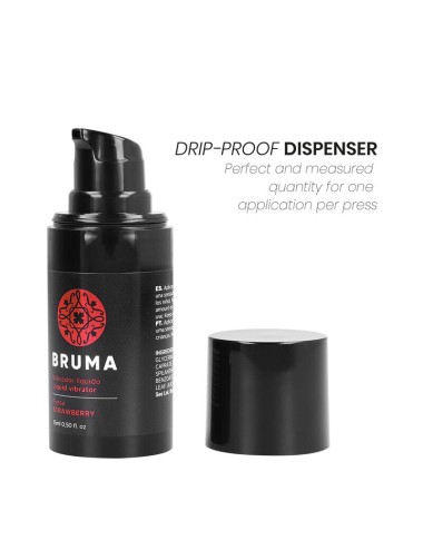 BRUMA - FLÜSSIGER VIBRATOR ULTRA GLEITEND ERDBEERE 15 ML