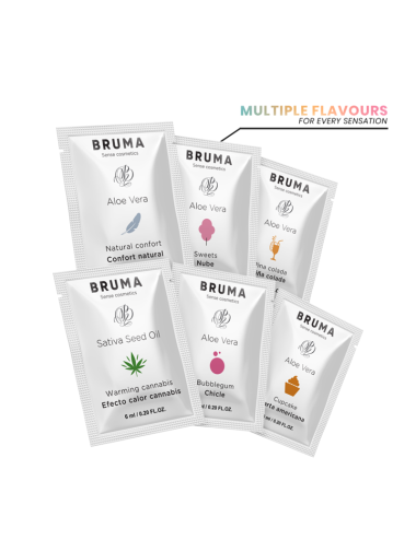 BRUMA - SATIVA-SAMENÖL-GLEITGEL MIT WÄRMENDEM CANNABISGESCHMACK 6 ml