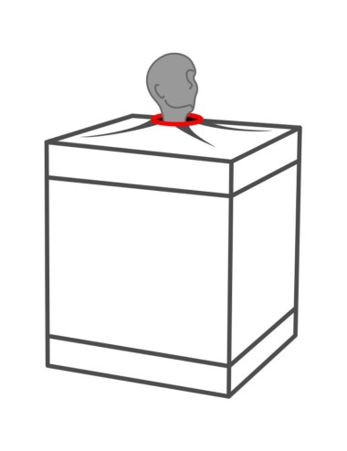 SECRET DOME – KINK CLUB CABINA BUKKAKE SCHWARZ & ROT