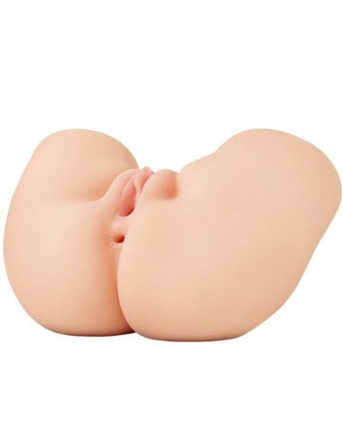 PDX ELITE - SHAKETHAT ASS REALISTISCHER VAGINA- UND ANUS-MASTURBATOR MIT VIBRATION