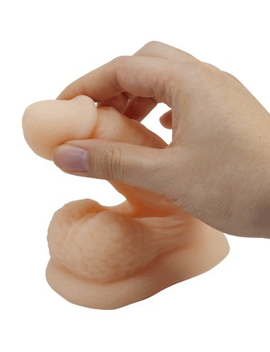 PRETTY LOVE - WILDON ULTRA REALISTISCHER UND ELASTISCHER DILDO 10 CM NATUR
