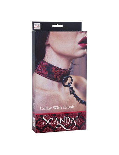 CALEXOTICS - SCANDAL HALSKETTE MIT SCHWARZEM RIEMEN