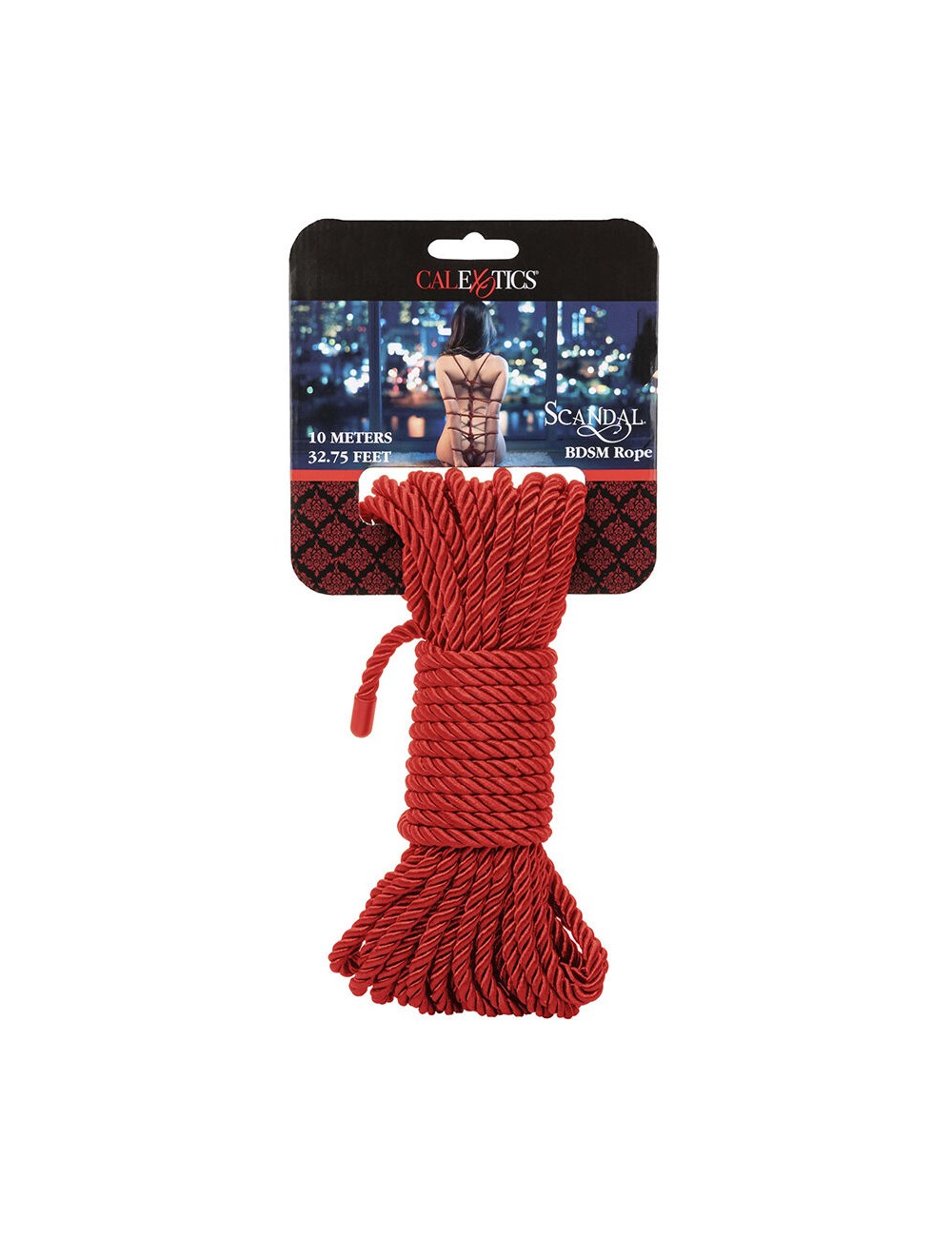 CALEXOTICS - SCANDAL RED BDSM-SEIL 10 M CALEXOTICS - SCANDAL RED BDSM-SEIL 10 M
